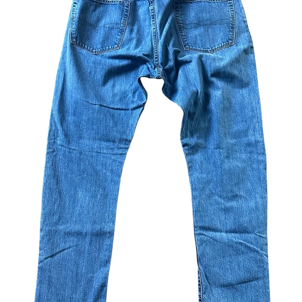 Polo Ralph Lauren Vintage 90s Straight Leg Blue Jeans Men’s 38x32 Classic Wash - Picture 2 of 4